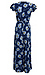 Surplice Floral Print Maxi Dress Thumb 2