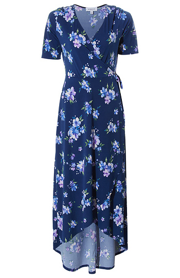 Wrap Floral Dress Slide 1