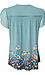 Daniel Rainn Short Contrast Sleeve Blouse Thumb 2