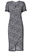 Surplice Midi Dress Thumb 1