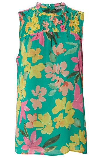 Daniel Rainn Sleeveless Halter Blouse Slide 1