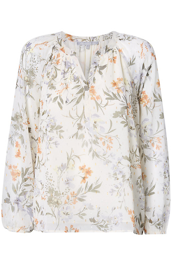Daniel Rainn Floral Woven Long Sleeve Slide 1