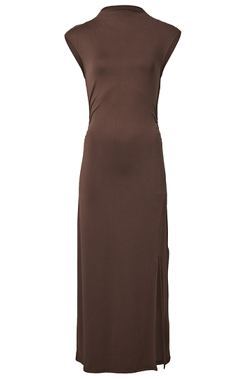 Mock Neck Midi Dress Slide 1