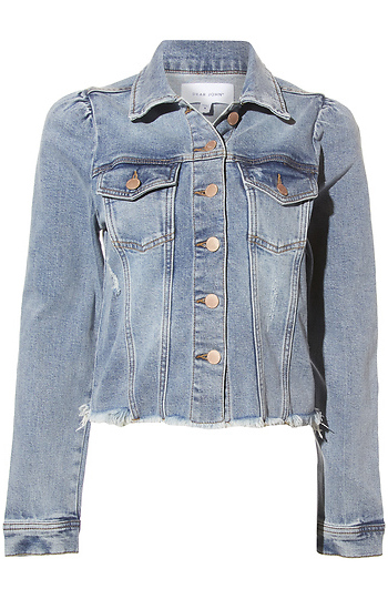 Dear John Distressed Hem Denim Jacket Slide 1