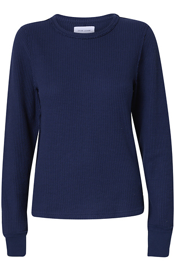 Dear John Waffle Knit Long Sleeve Slide 1