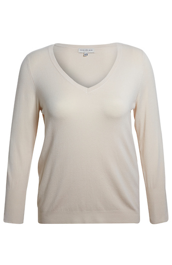 V-Neck Long Sleeve Slide 1