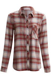 Button Down Plaid Shirt Slide 1