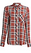 Plaid Button Front Shirt Thumb 1