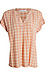 Split Neck Plaid Shirt Thumb 1