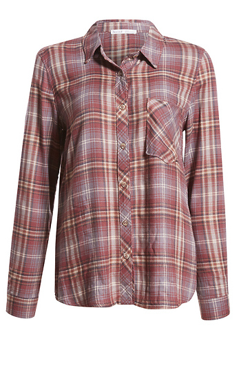 Plaid Button Up Slide 1