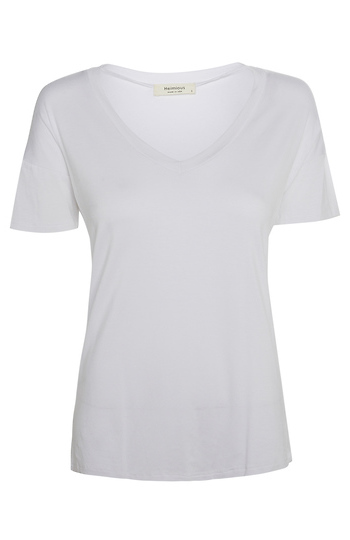 V-Neck Mid-Sleeve Tee Slide 1