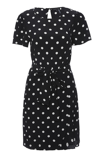 1. State Wrap Front Dress Slide 1