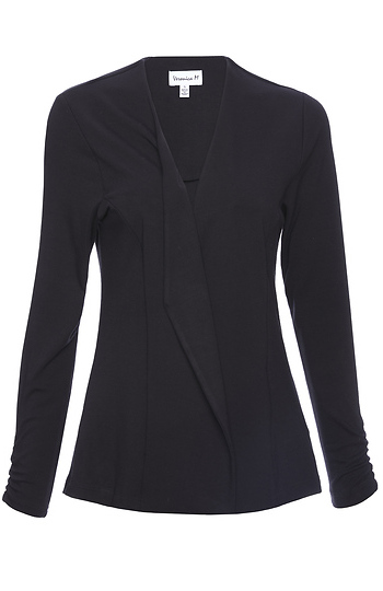 Veronica M Soft Ponti Blazer Slide 1
