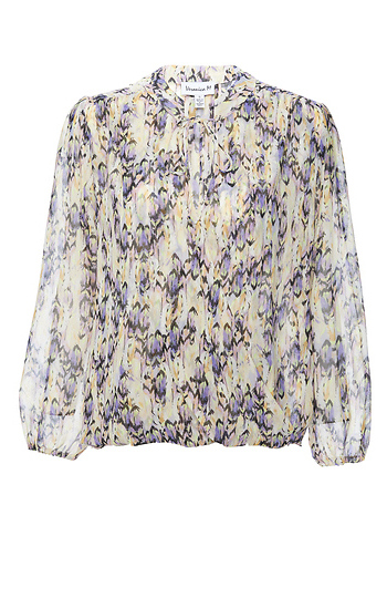 Veronica M Long Sleeve Surplice Blouse Slide 1