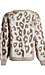 Animal Print Button Front Cardigan Thumb 2