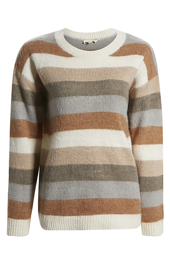 Striped Multi-Color Sweater Slide 1