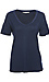 V-Neck Mid-Sleeve Tee Thumb 1