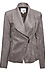 Kut from the Kloth Faux Suede Drape Collar Jacket Thumb 1