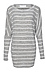 Striped Brushed Long Sleeve Top Thumb 1