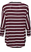 3/4 Striped Dolman Sleeve Knit Top Thumb 2