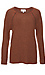 Emilia Brushed Raglan Sleeve Top with Rib Contrast Thumb 1
