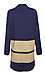 Open Front Wide Stripes Cardigan Thumb 2