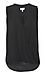 Veronica M Sleeveless Cupro Surplice Top Thumb 1