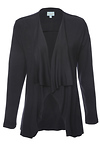 Veronica M Drape Front Ponti Blazer