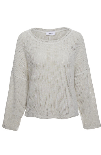 Long Sleeve Knit Top Slide 1