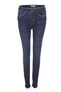 Flying Monkey Exposed Button Skinny Jean