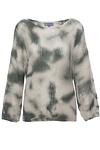 Democracy Tie Dye Blouson Sleeve Sweater