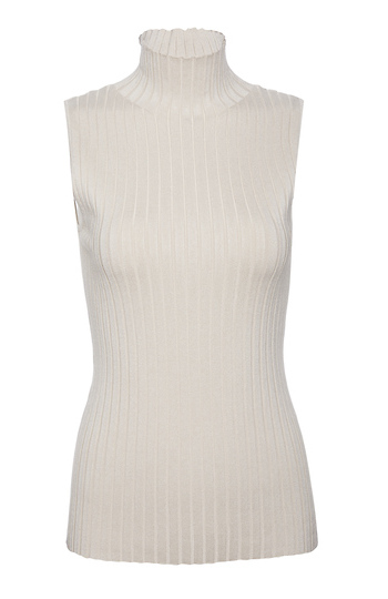 525 America Mock Neck Sleeveless Top Slide 1