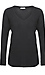 Long Sleeve Brushed Waffle Knit Top Thumb 1