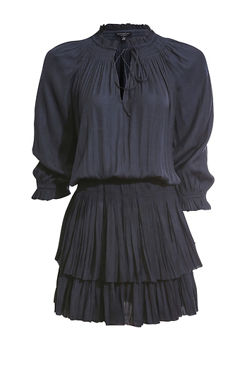 Pleated Mini Dress Slide 1