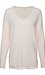 V Neck High Low Sweater Thumb 1