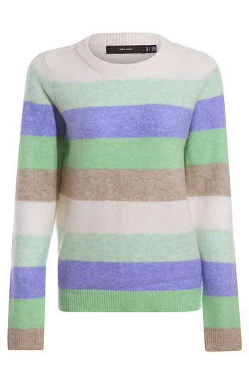 Long Sleeve Striped Sweater Slide 1
