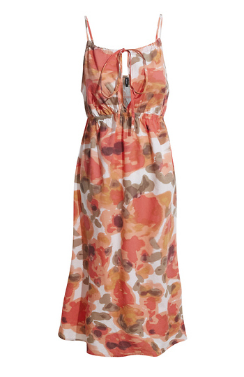 Printed Midi Dress Slide 1