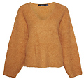 Long Dolman Sleeve Knit Sweater