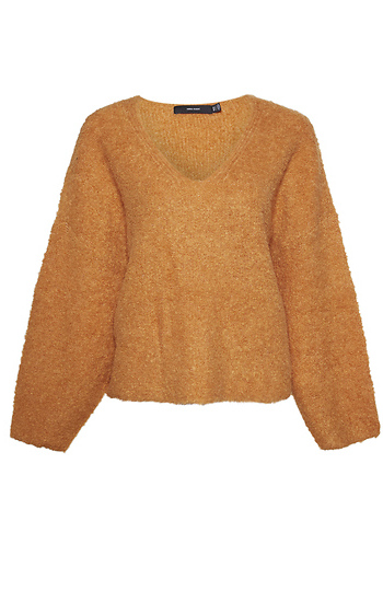 Long Dolman Sleeve Knit Sweater Slide 1