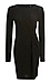 Long Sleeve Knot Dress Thumb 1