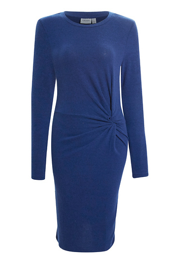 Knee Length Knot Dress Slide 1