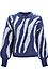 Swirl Pattern Knit Sweater Thumb 1