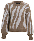 Vero Moda Swirl Pattern Knit Sweater