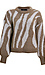 Swirl Pattern Knit Sweater Thumb 1