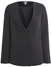 Collarless Blazer