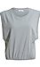 Elastic Banded Sleeveless Top Thumb 1