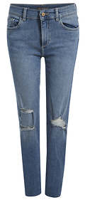 DL1961 Distressed Slim Straight Denim