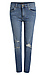 DL1961 Distressed Slim Straight Denim Thumb 1