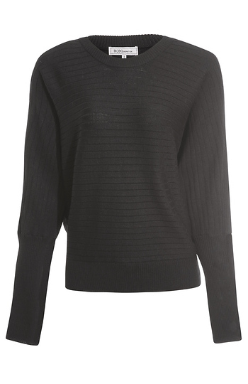 BCBGeneration Ribbed Sweater Slide 1
