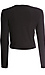 BCBGeneration Keyhole Long Sleeve Top Thumb 2